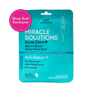 Luxe Organix Miracle Solution Acne Derm Serum Boost Mask 25g