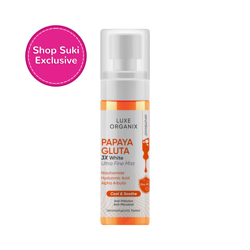 Luxe Organix Papaya Gluta 3x White Ultra Fine Mist 80ml