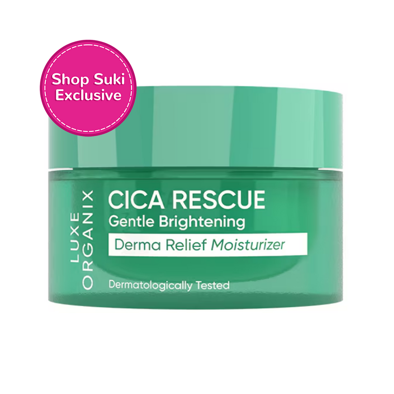 Luxe Organix Cica Rescue Gentle Brightening Derma Relief Moisturizer 50g