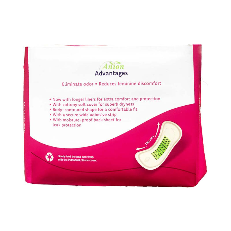 Jeunesse Anion Panty Liner Long 10's