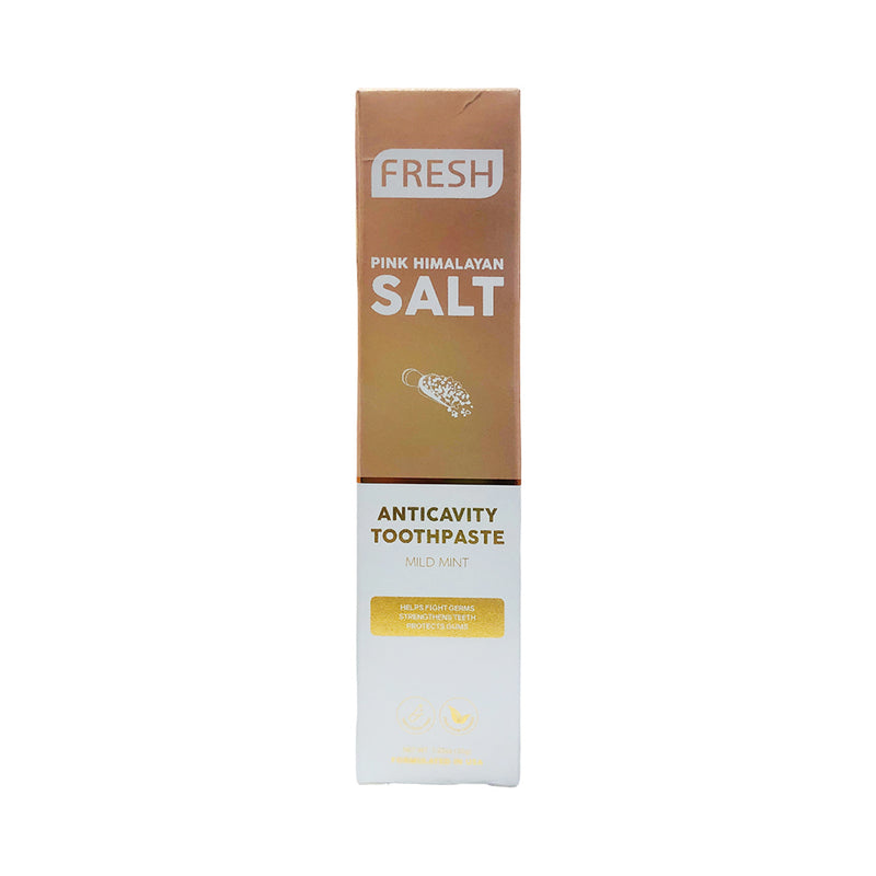 Fresh Pink Himalayan Salt Anticavity Toothpaste Mild Mint