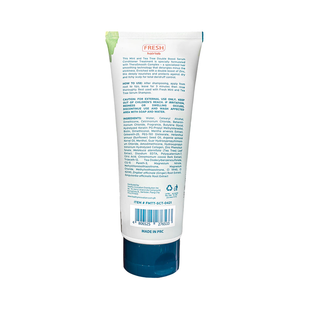 Fresh Hairlab Mint And Tea Tree 2 In 1 Serum Conditioner Treatment 200