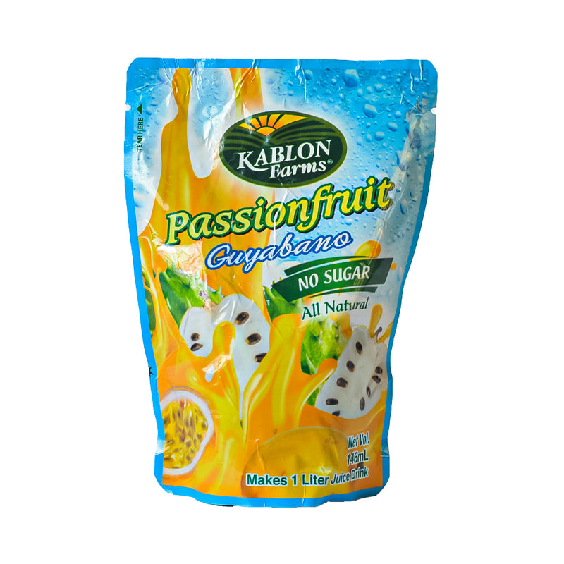 Kablon Juice Unsweetened Passionfruit Guyabano 146ml