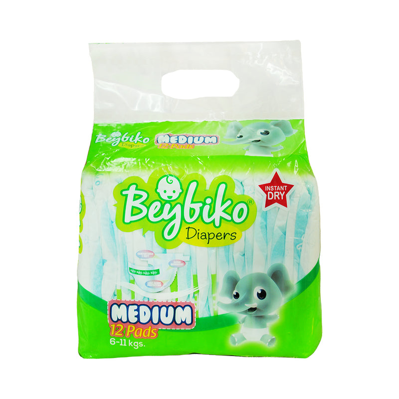 Beybiko Baby Diapers Medium 12's