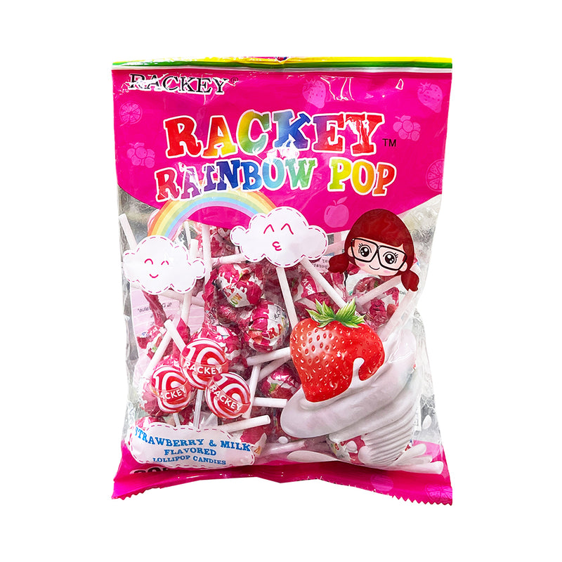 Rackey Rainbow Pop Strawberry Milk 30's