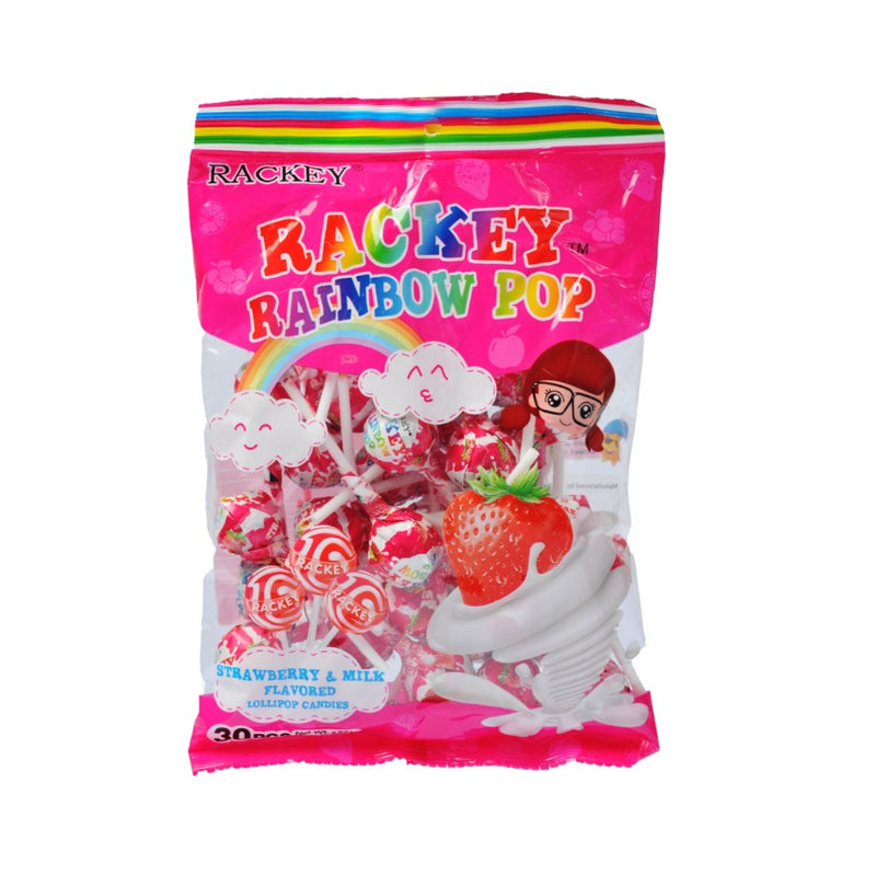Rackey Rainbow Pop Strawberry Milk 30's