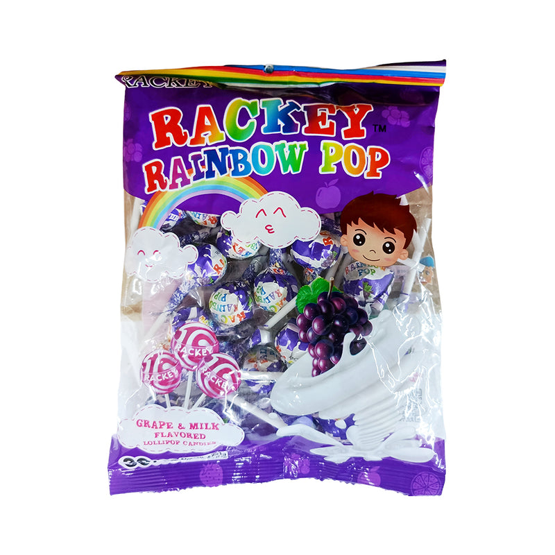 Rackey Rainbow Pop Grapes Milk 30's