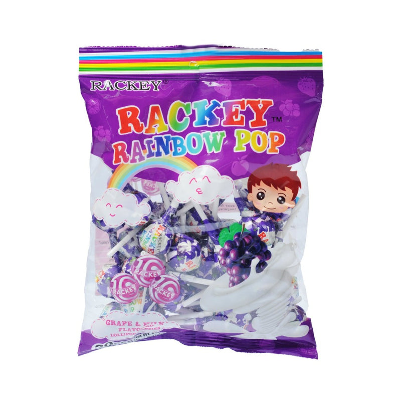 Rackey Rainbow Pop Grapes Milk 30's