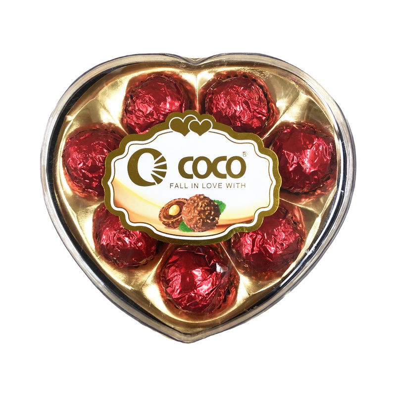 Coco Chocolate Heart Shaped 100g