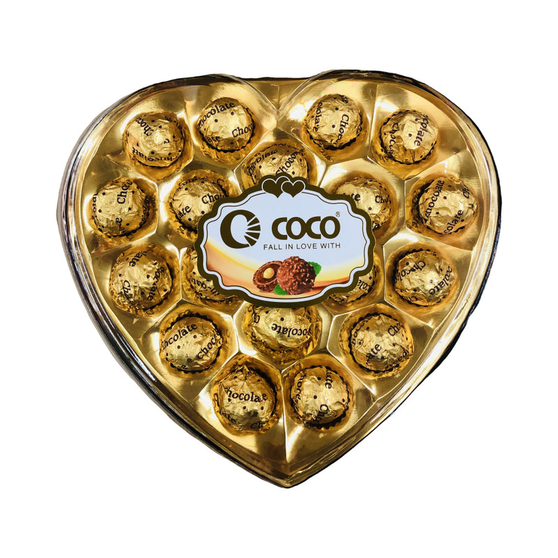 Coco Chocolate Heart Shaped 230g