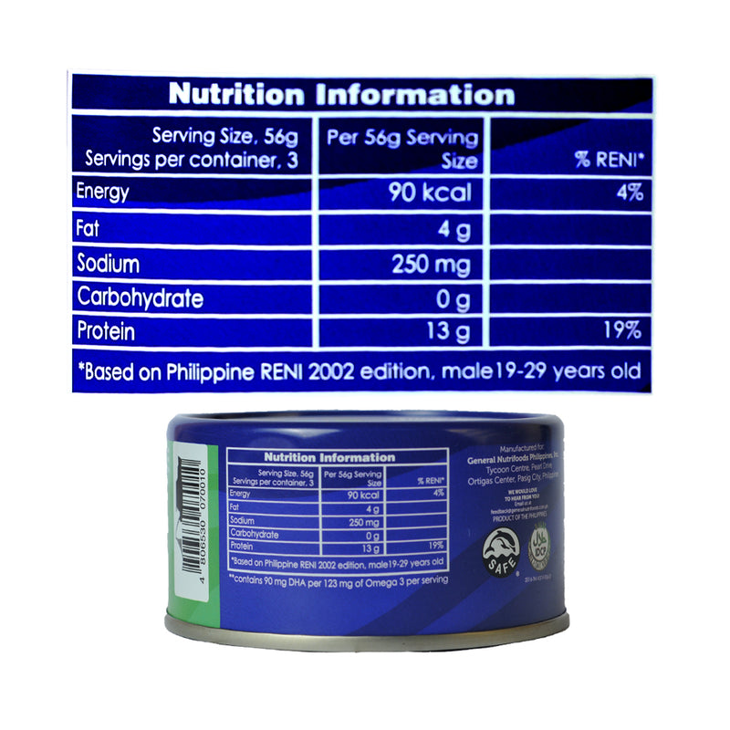 Gold Seas Yellowfin Tuna Chunks In Olive Oil 185g