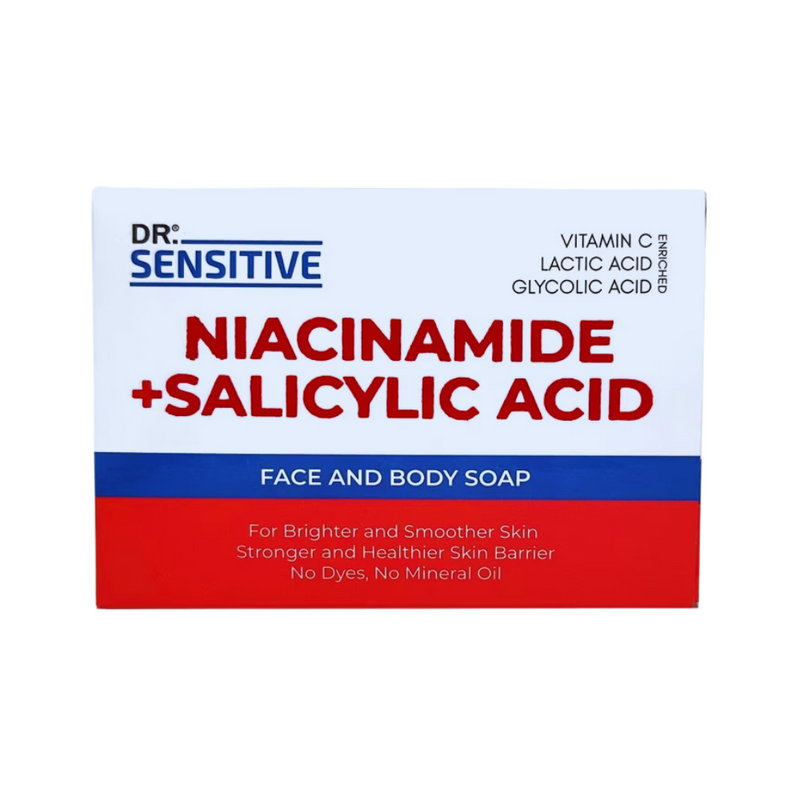 Dr Sensitive Niacinamide And Salicylic Acid Soap 120g