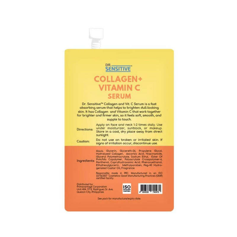 Dr. Sensitive Collagen + Vitamin C Serum 10ml