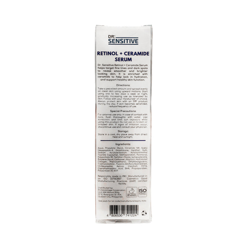 Dr. Sensitive Retinol + Ceramide Serum 30ml