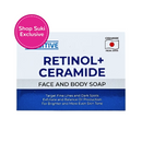 Dr. Sensitive Retinol Plus Ceramide Face And Body Soap 120g
