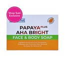Dr. Sensitive Papaya Plus AHA Bright Face And Body Soap 120g