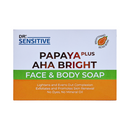 Dr. Sensitive Papaya Plus AHA Bright Face And Body Soap 120g