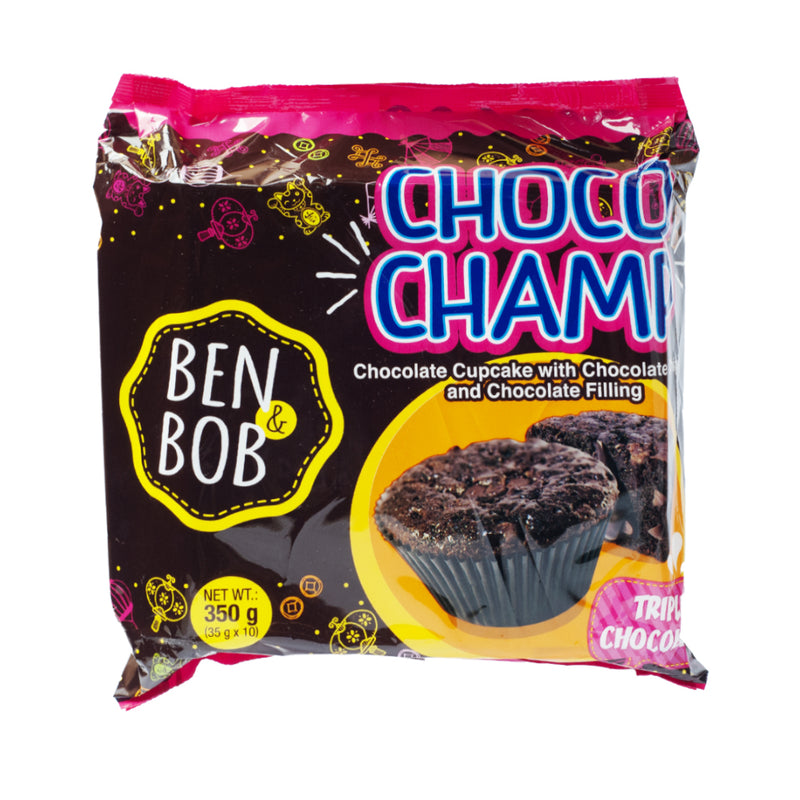 Ben & Bob Choco Champ Cupcake 35g x 10's