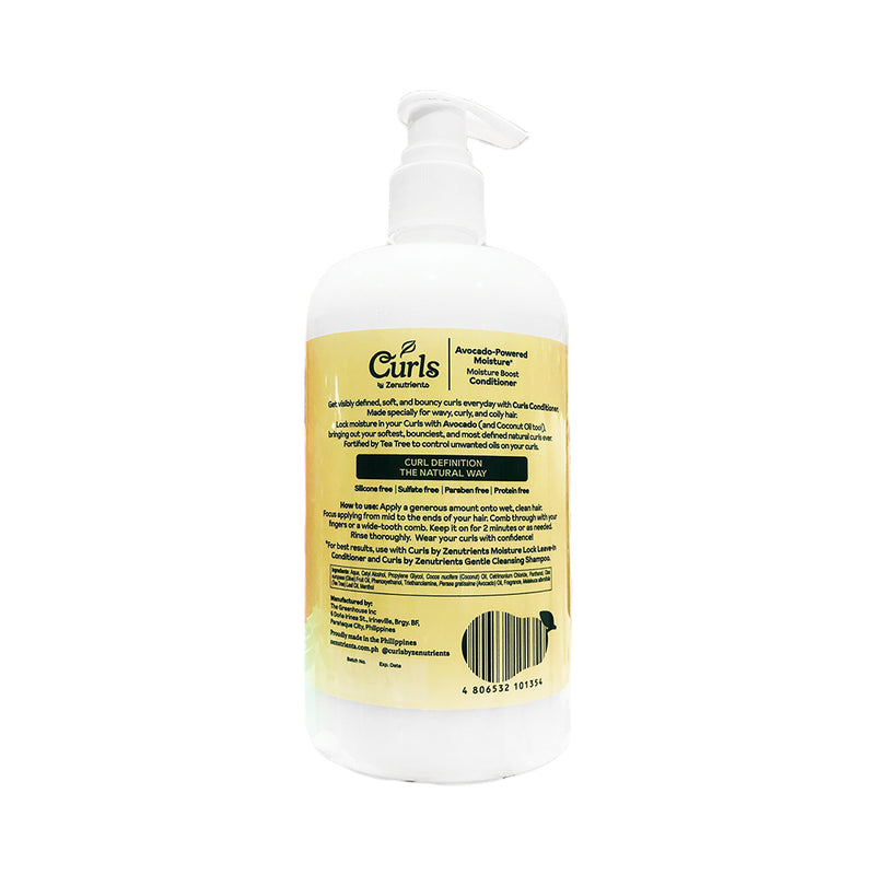 Curls By Zenutrients Avocado Powered Moisture Conditioner 500ml