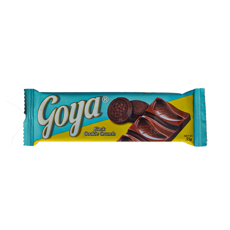 Goya Bar Black Cookie Crunch 35g