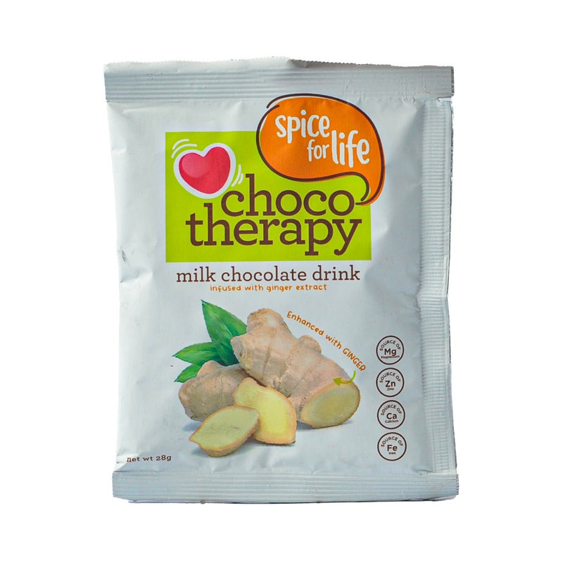 Choco Therapy Spice for Life Milk Chocolate With Ginger Drink Mix 28g