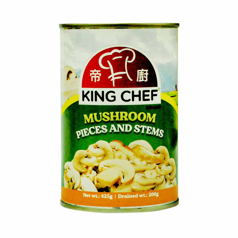 King Chef Mushroom Piece and Stems 425g