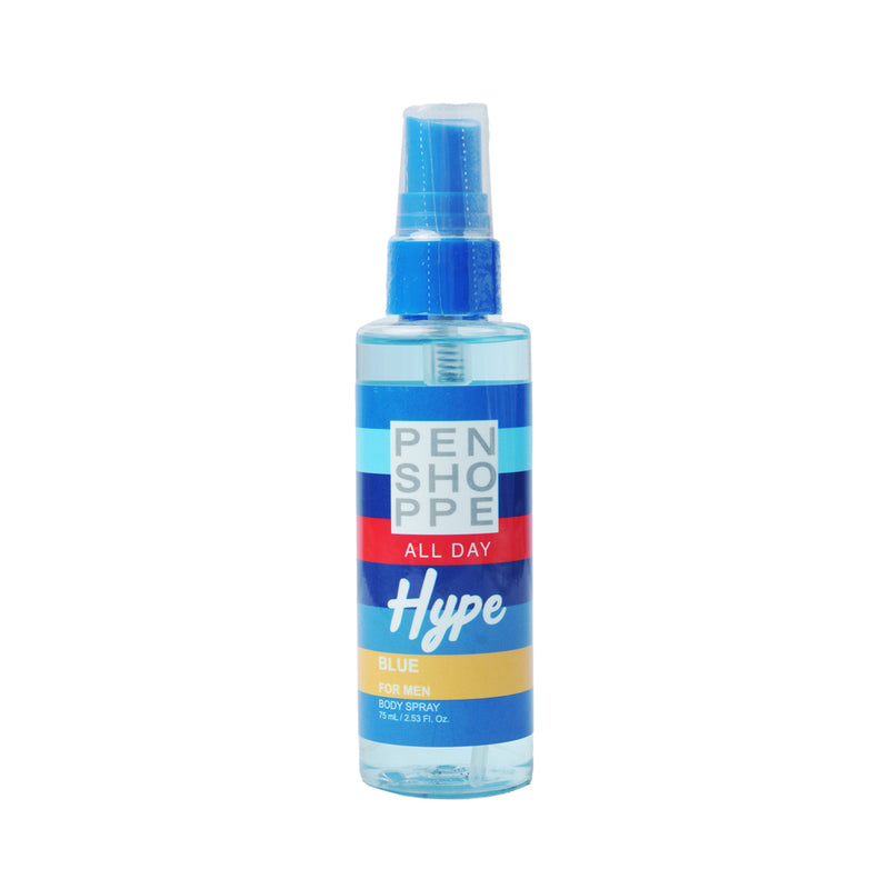 Penshoppe All Day Hype Body Spray For Men Blue 75ml