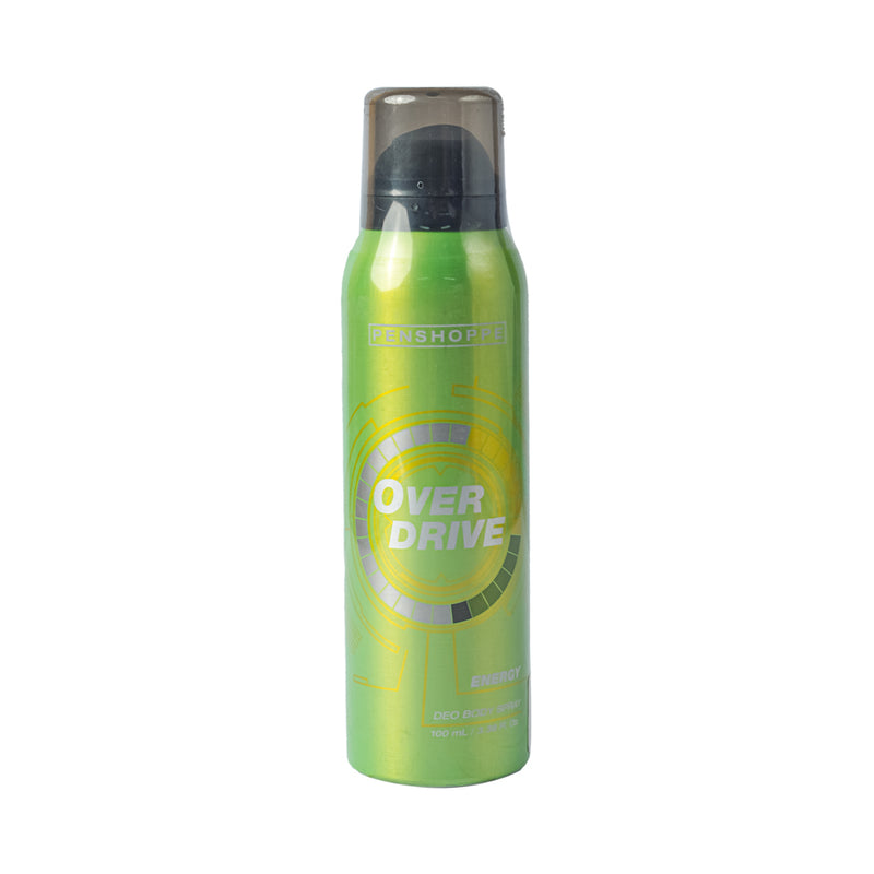 Penshoppe Deodorant Body Spray Overdrive Green Energy 100ml
