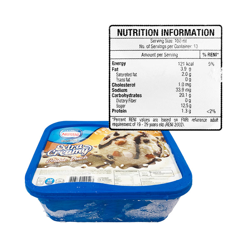 Nestle Ice Cream Temptation Double Dutch