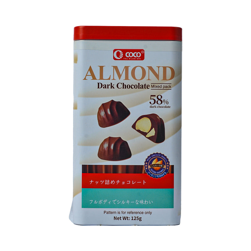 Coco Almond Dark Chocolate 125g