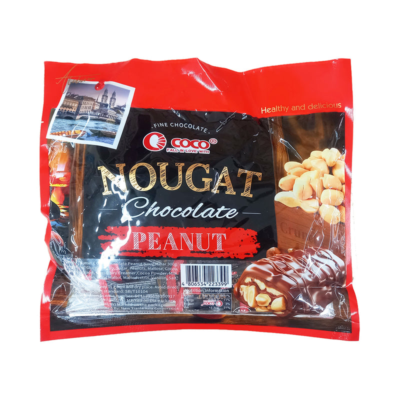 Coco Chocolate Nougat Peanut 300g