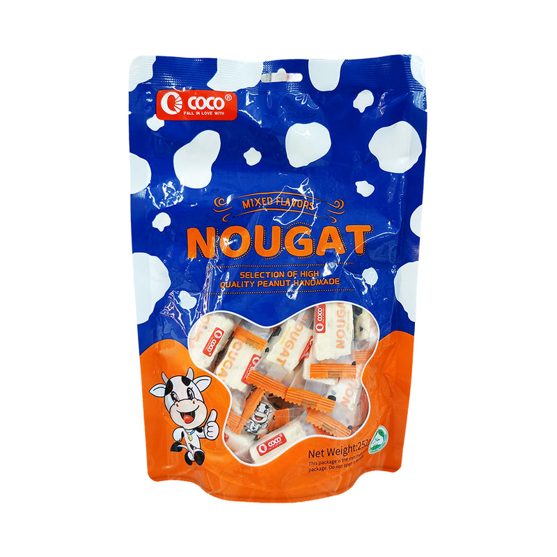 Coco Nougat Candy Mixed Flavor 252g