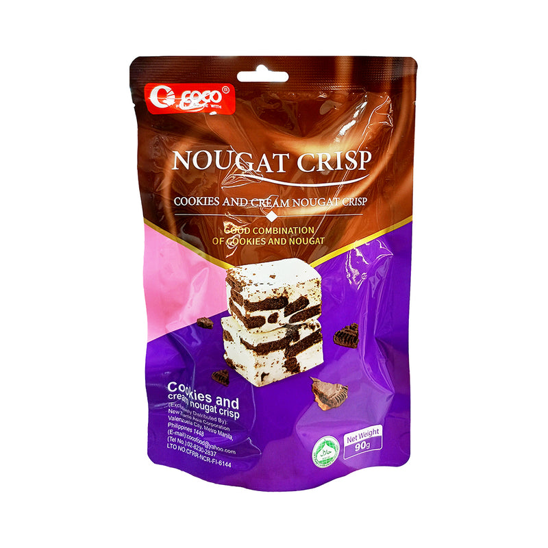 Coco Nougat Cookies And Cream Crisp 90g