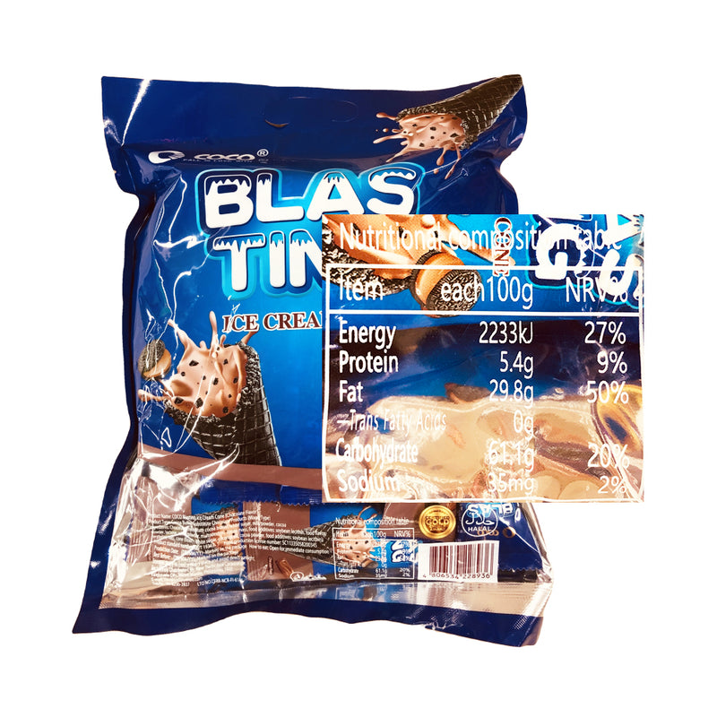 Coco Blast Ting Ice Cream Cone Chocolate 300g