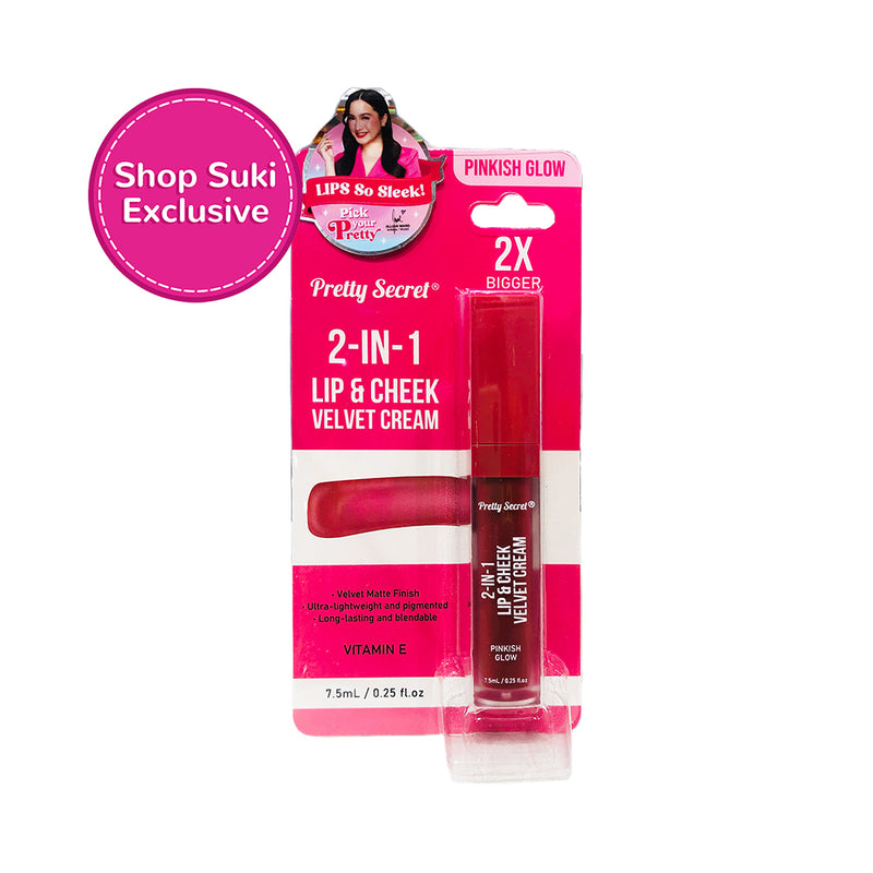 Pretty Secret 2in1 Lip And Cheek Velvet Cream 7.5ml