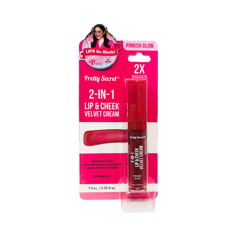Pretty Secret 2in1 Lip And Cheek Velvet Cream 7.5ml