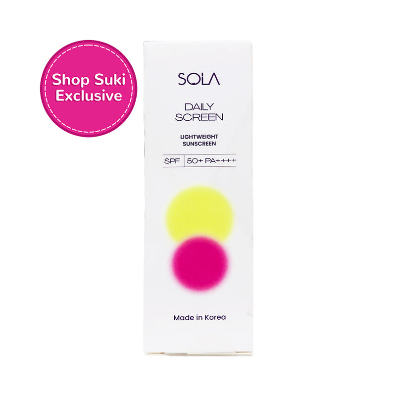 Sola Daily Screen Lightweight Sunscreen SPF50+ PA++++