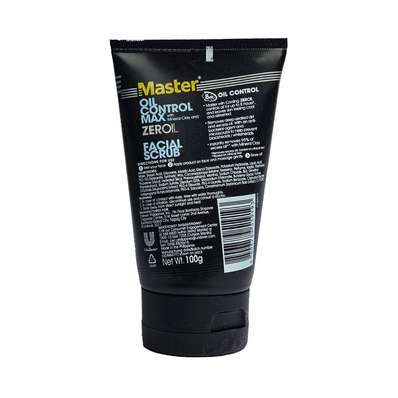 Master Facial Scrub Oil Control Max 100g