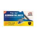 Great Basket Pop-Up Aluminum Foil 16 x 16in