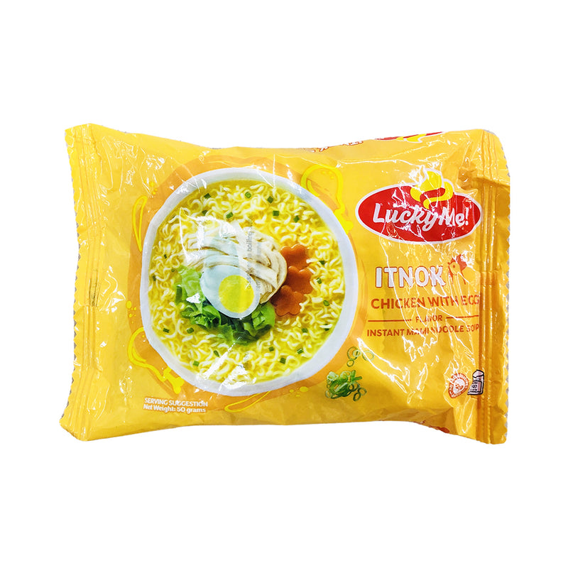 Lucky Me Instant Noodles Itnok Chicken With Egg 50g