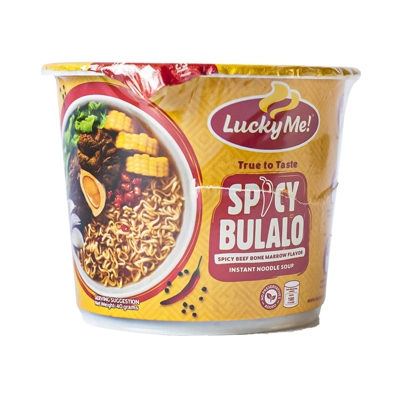 Lucky Me Go Cup Mini Spicy Bulalo 40g - Bohol Grocery