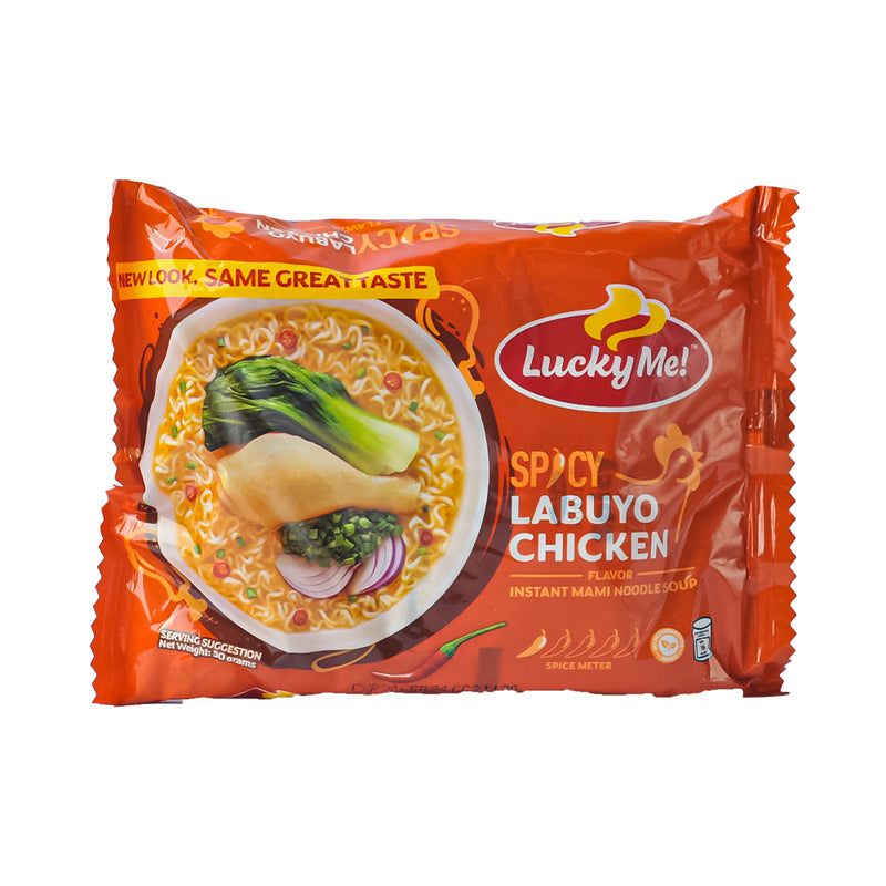 Lucky Me Instant Noodles Spicy Labuyo Chicken 50g