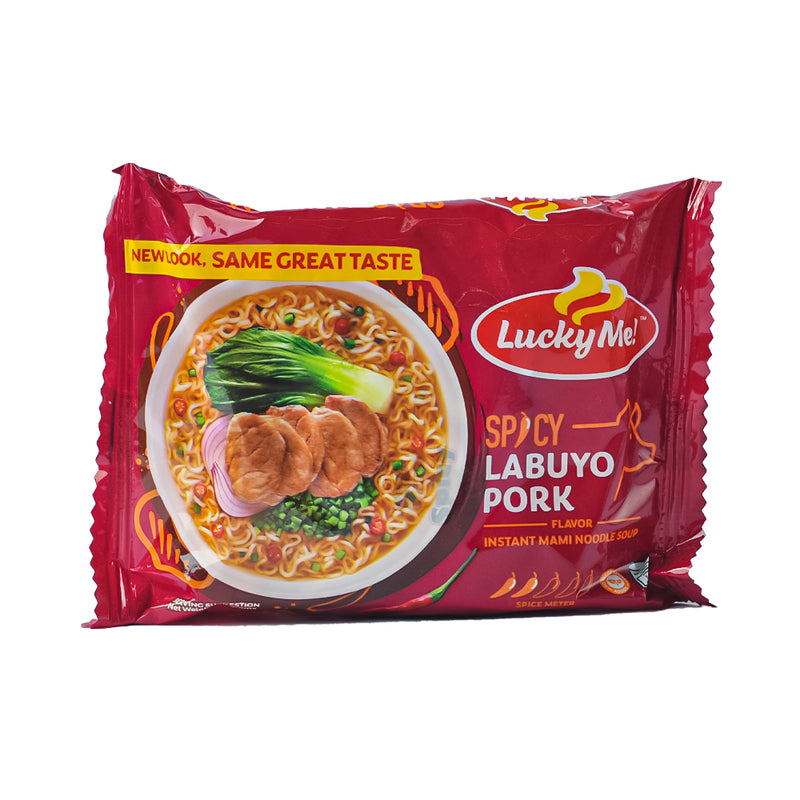 Lucky Me Instant Noodles Spicy Labuyo Pork 50g