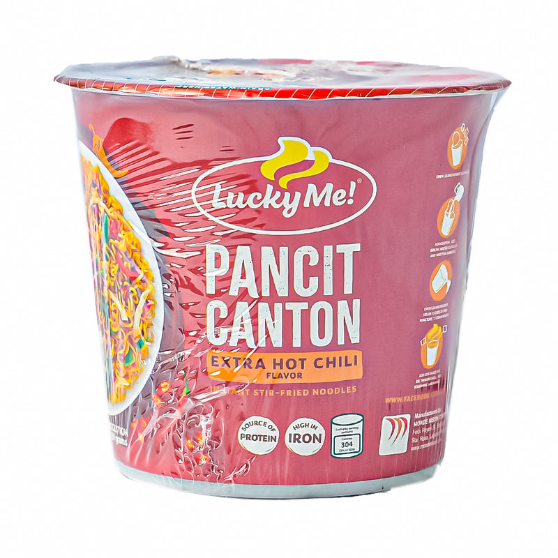 Lucky Me Go Cup Pancit Canton Extra Hot Chili 69g