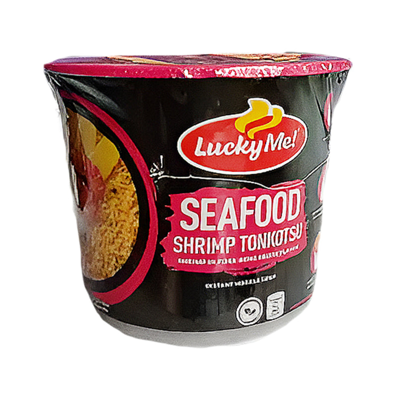 Lucky Me Go Cup Mini Seafood Shrimp Tonkotsu 45g