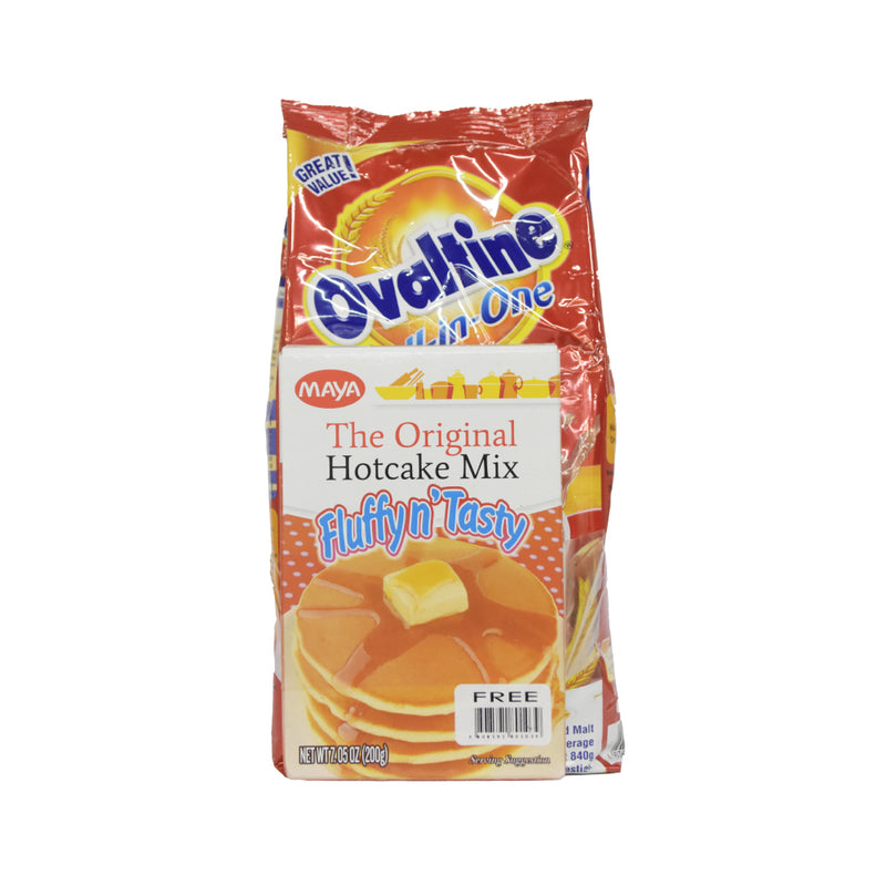 Ovaltine All In One 840g Free Maya Hotcake Mix 200g