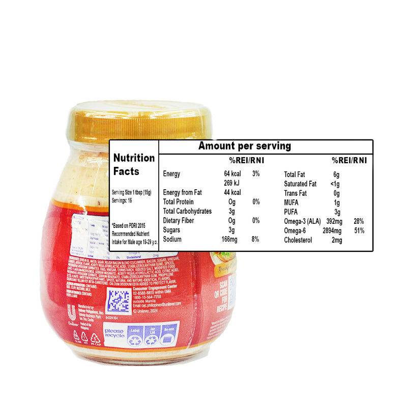 Lady's Choice Bacon Spread 220ml