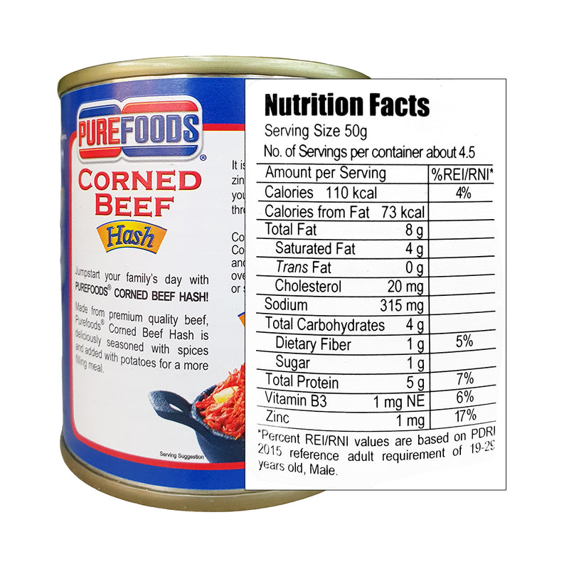 Purefoods Corned Beef Hash 210g