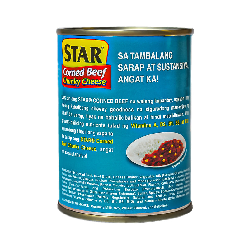 Star Corned Beef Chunky Cheese 260g