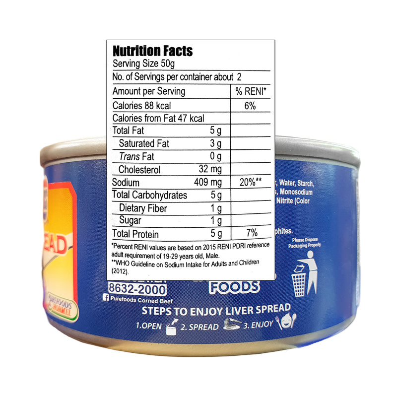 Purefoods Liver Spread 85g